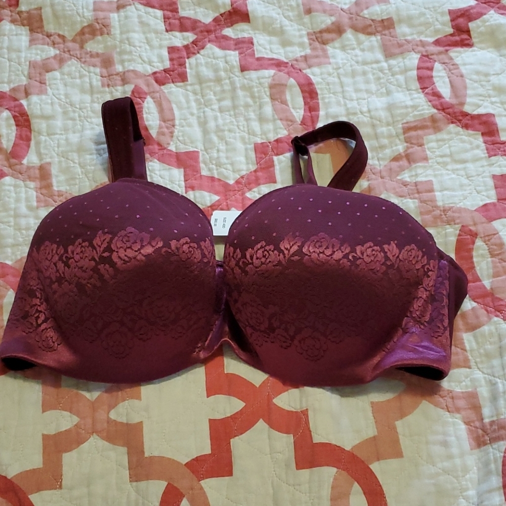 SOMA Stunning Support Balconette Bra FIG 40D New